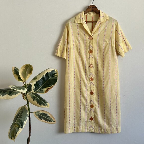 Vintage Dresses & Skirts - Late 50's Summer Shirt Dress